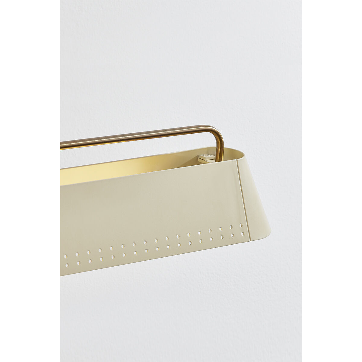 Rowan 30 watt 25 inch Patina Brass and Soft Sand Picture Light Wall Light